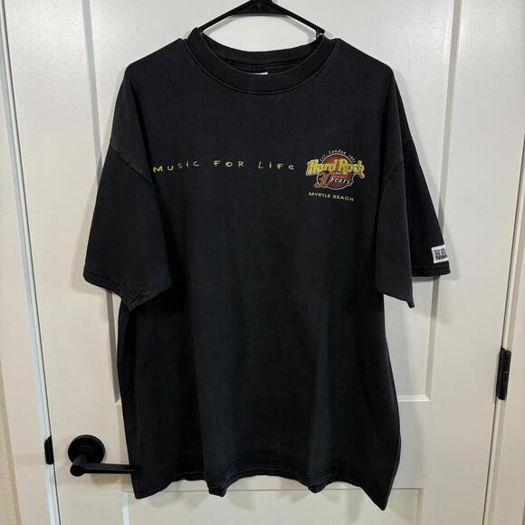 Vintage 2001 Hardrock Cafe World Tour Myrtle Beach, Size XL - Picture 1 of 5